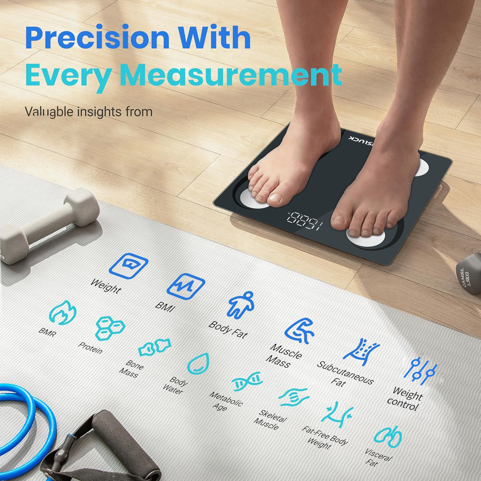 Smart Body Fat Scale – Bluetooth - Image 2